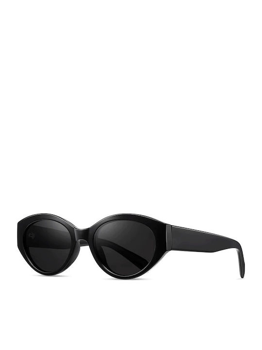 Moscow Mule Feminini Ochelari de soare cu Negru Cadru și Negru Polarized Lentilă MM/26117/1-Black-Ionian