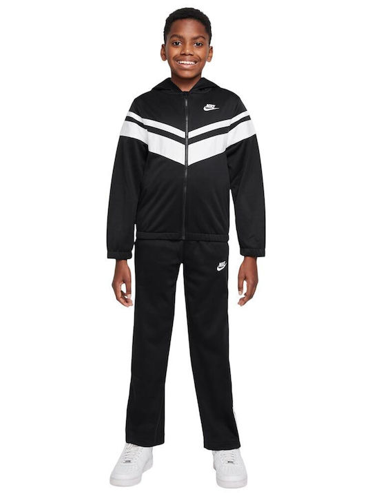 Kids Sweatpants Set Dri-Fit Black 2pcs Sportswear