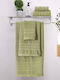 Homeone Bath Towel Set 3pcs Olive Green Weight 500gr/m²