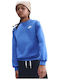 Fleece Kids Sweatshirt Blue Sportswear Club