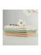 ONINO Hug.me Baby Burp Cloth Bej 60x60εκ. 3buc