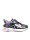 Kids Sneakers with Scratch Black