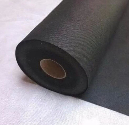 Non Woven Dekorationsstoff 90x100cm Schwarz