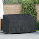 vidaXL Waterproof Couch Cover Black 165x70x65cm