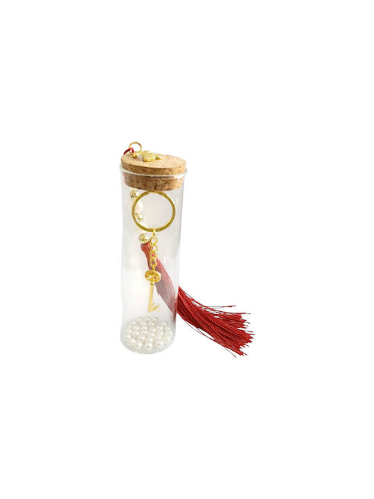 Kalliopi Silver Hanging Lucky Charm Basin Wrench Gold made of Glass 2026 4x13cm 1pcs