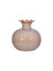 Fylliana Fl7395 Handmade Tabletop Lucky Charm Pomegranate Gray Ceramic 9x9cm 6pcs