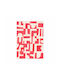 Poster 70x100 Poster & Frame Red Puzzle