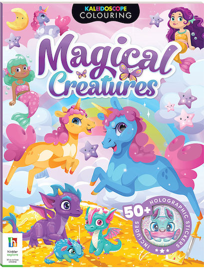 Colouring And Sticker Magical Creatures