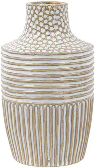 Fylliana Vase Keramik Fl2376 Beiges Φ13xΥ23cm
