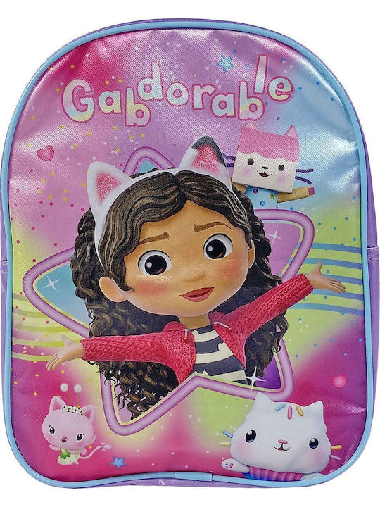 Disney Gabby's Dollhouse School Bag Backpack Kindergarten Purple