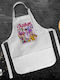Koupakoupa Huntrix Saja Boys Kids Apron White 22x40cm