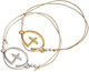 Christening Charm Bracelet Gold 50 Pieces