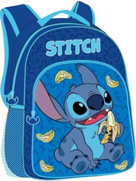 Disney Stitch Ученическа Раница Синя
