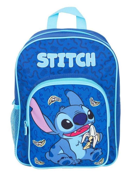 Disney Stitch Σχολική Τσάντα Πλάτης Μπλε