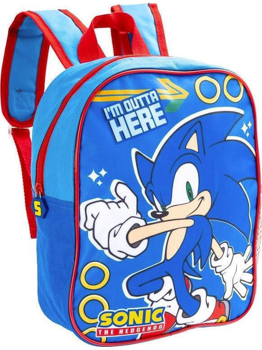 Disney Sonic Ghiozdan Școlar De Spate Grădinița Albastru
