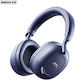Remax RB-560HB Bluetooth Wireless Over Ear Headphones with 4 hours of Operation Blue