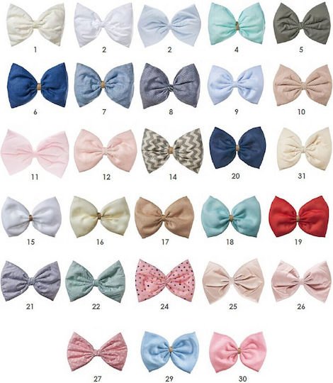 Baptism Decoration Ornament Small bow Χ6 30cm