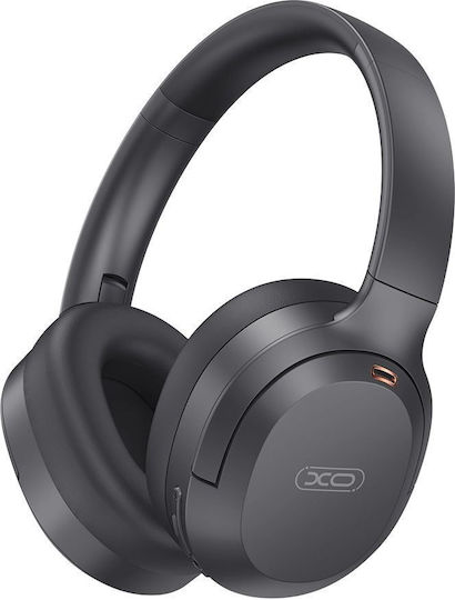 XO BE53 Bluetooth Wireless Over Ear Headphones with 55 hours of Operation Black