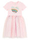 Children's Dress Short Sleeve Pink