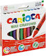 Carioca Wax Crayons Σετ Κηρομπογιές με 12 Χρώματα (12 Συσκευασίες)