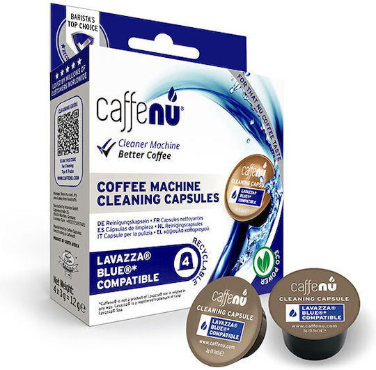 Lavazza Blue Caffenu Cleaning Capsules 4 Pcs