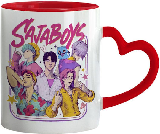 Koupakoupa Huntrix Saja Boys Mug Ceramic Multicolored 330ml