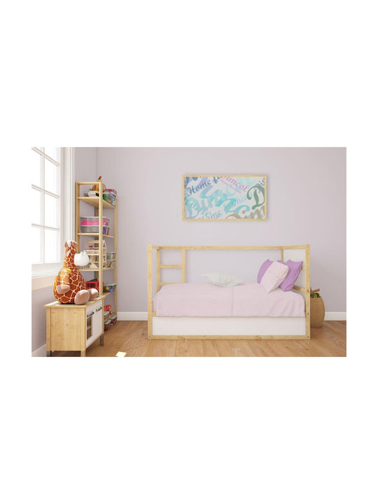 Dimcol Σετ Bebe Solid Dark Magenta 120x160εκ.