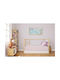 Dimcol Bebe Solid Комплект Бебешки Чаршафи За Количка Памучни Лилав 120x160бр 3бр