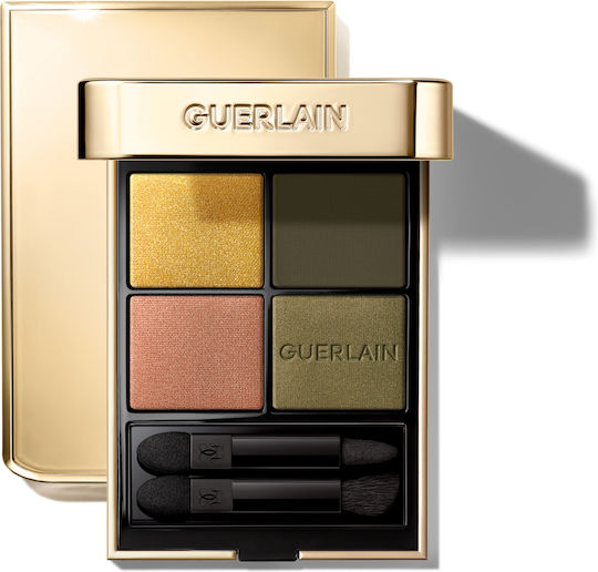 Guerlain Ombres G Eyeshadow Eye Shadow Palette Matte in Solid Form 870 Emerald Feather 4gr