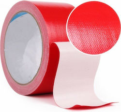 Flexzon Self-Adhesive Fabric Tape Red 50mmx20m 1pcs