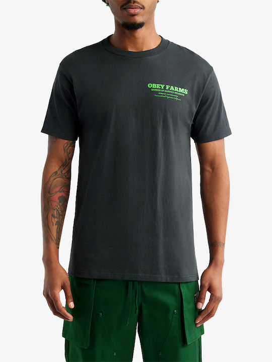 Obey T-shirt Vintage Black