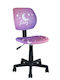 Desk Chair Pink 39x47x92cm