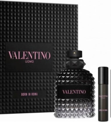 Valentino Valentino Uomo Born In Roma Duftset Eau de Toilette 100ml Eau de Toilette 10ml