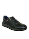Ανδρικά Sneakers Μαύρο Δέρμα