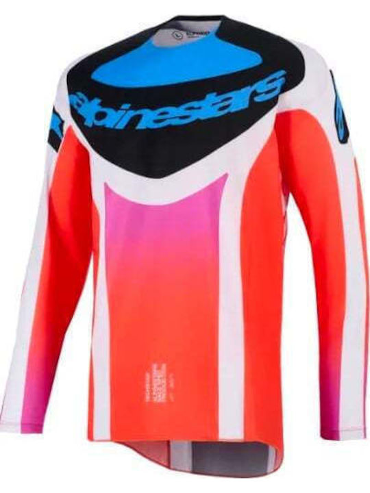 Μπλούζα Μηχανής Alpinestars Techstar Knif Gray Black Orange