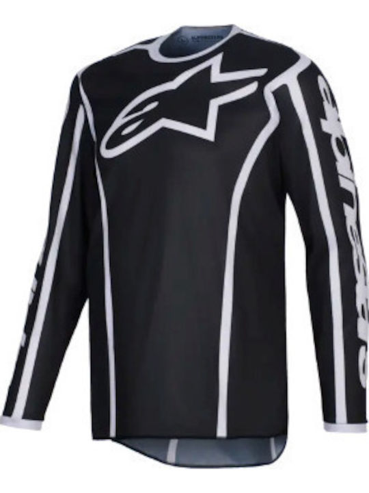 Мотоциклетна Блуза Alpinestars Fluid Apex Черно Сиво