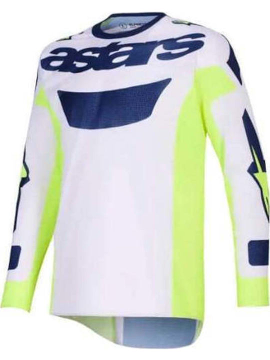 Μπλούζα Μηχανής Alpinestars Racer Air Riway Gray?yellow/blue