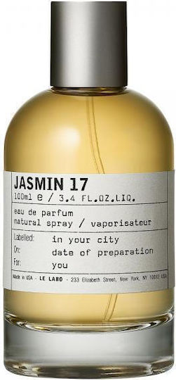 Le Labo Jasmin 17 Eau de Parfum 100ml
