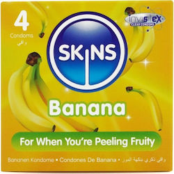 Skins Premium Prezervative Natural 4 Bucăți