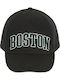Cool Club Παιδικό Καπέλο Jockey Υφασμάτινο Boston Μαύρο