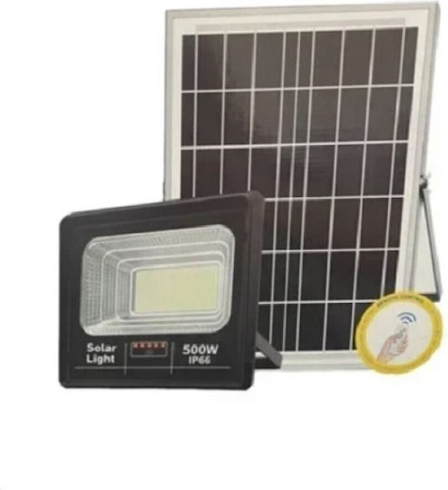 Jortan Στεγανός Ηλιακός Προβολέας LED 500W με Τηλεχειριστήριο IP66