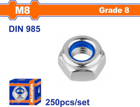 Wadfow Anti-Loose Nut DIN 985 250pcs