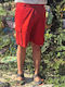 Herrenshorts Cargo Red