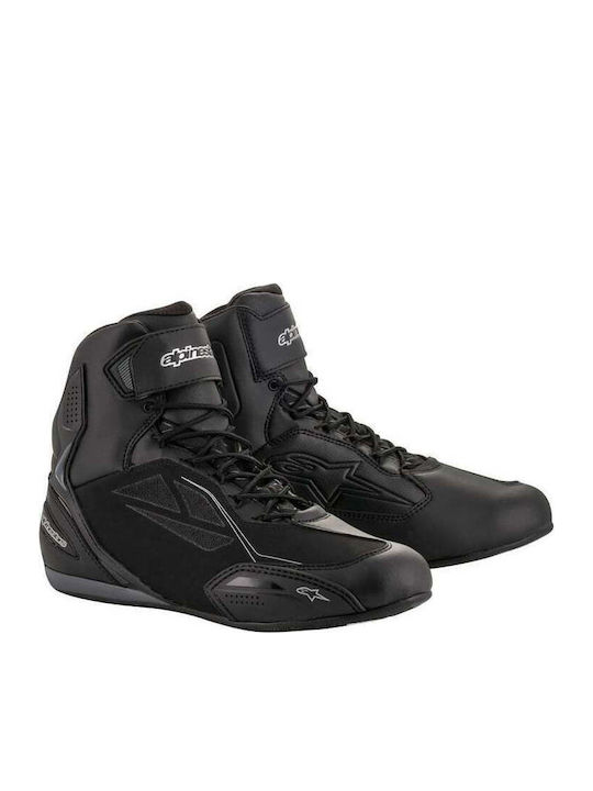 Γυναικεία Μποτάκια Μηχανής Alpinestars Stella Faster-3 Drystar Black Silver