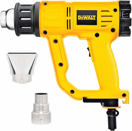 DEWALT Пистолет за горещ въздух 2000W с регулиране на температурата до 600°C