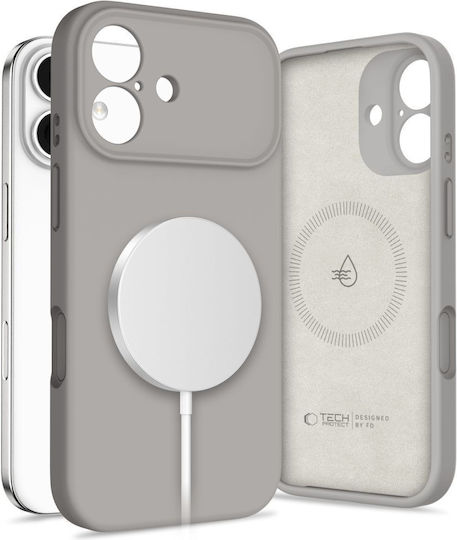 Tech-Protect Задна корица Силикон Сив (iPhone 17)
