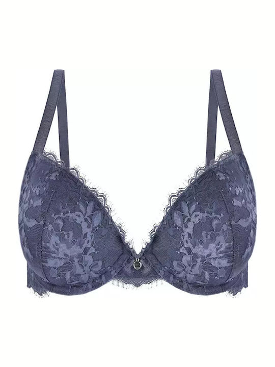 Push Up Bra Navy Blue