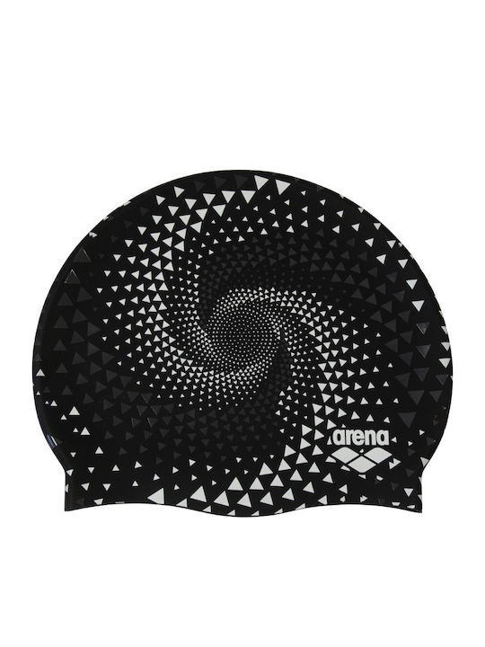 Arena Print Cap 2 – Arena Silicone Swimming Cap 273 Black
