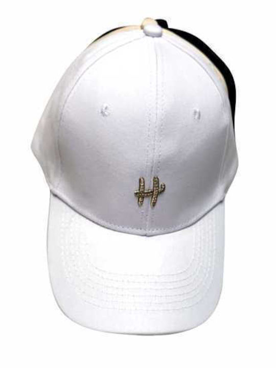 Jockey Hat White