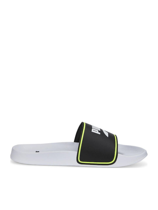 PUMA Leadcat 2.0 Slides În Culoare Neagră